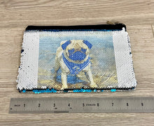 Sequin pencil case