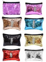 Sequin pencil case