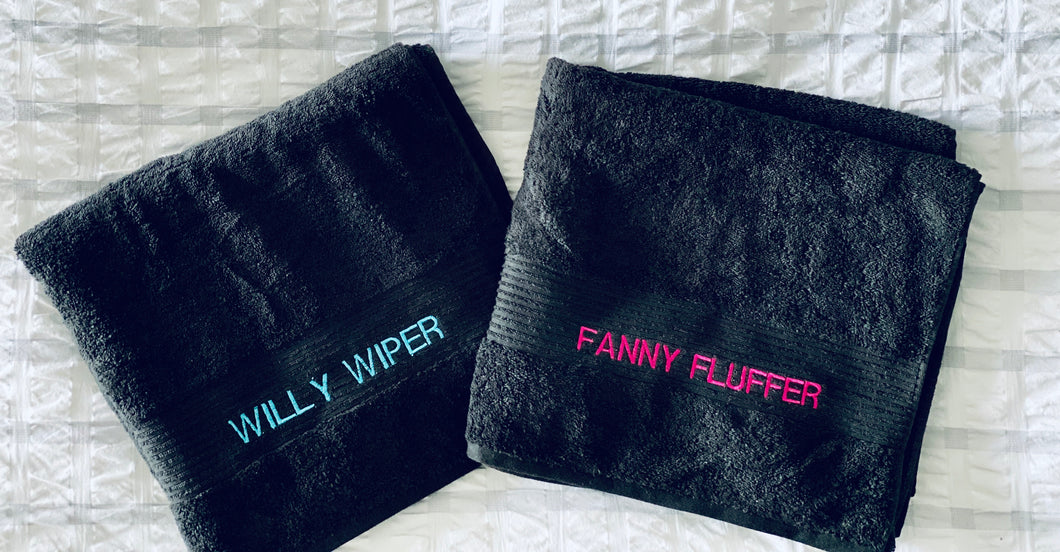 His & hers towels